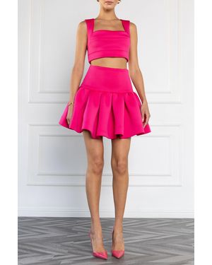 Black Halo Pamina 2pc Mini Dress - Pink