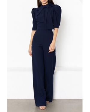 Black Halo Ara Jumpsuit - Blue