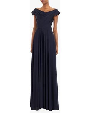 Black Halo Jacqueline Gown - Blue