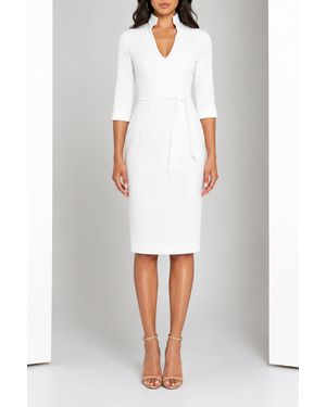 Black Halo Madeline Sheath - White