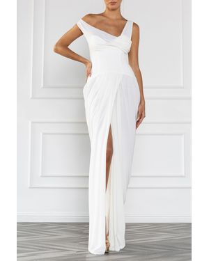 Black Halo Sylara Gown - White