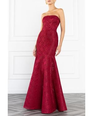 Black Halo Kristy Gown - Red