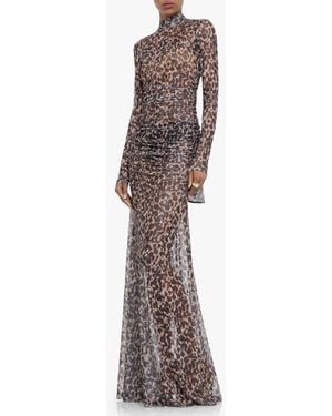 Black Halo Scarlett Gown - Multicolour