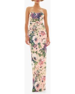 Black Halo Leonora Gown - Multicolour