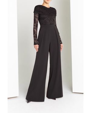 Black Halo Raven Jumpsuit - Black