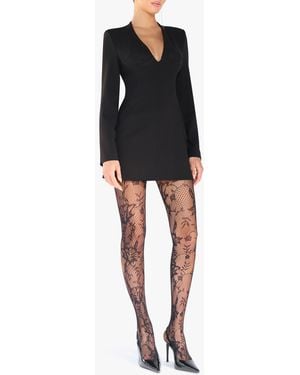 Black Halo Kenna Micro Mini Dress - Black
