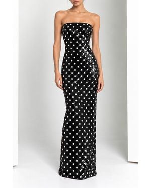Black Halo Eden Maxi Dress - Black