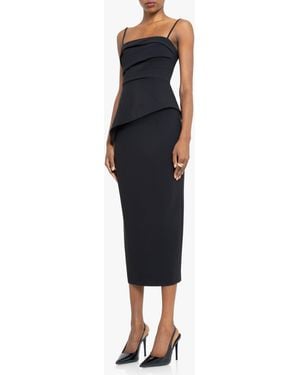 Black Halo Marla 2pc Midi Dress - Black
