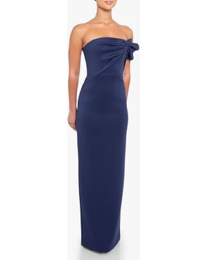 Black Halo Divina Gown - Blue