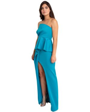 Black Halo Jonas Gown - Blue