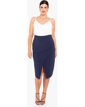 Women s Black Halo Mid length skirts from 189 Lyst UK