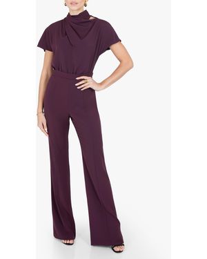 Black Halo Estella Jumpsuit - Purple
