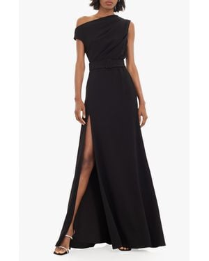 Black Halo Caprina Gown - Black