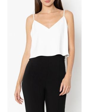 Black Halo Dixon Top - White
