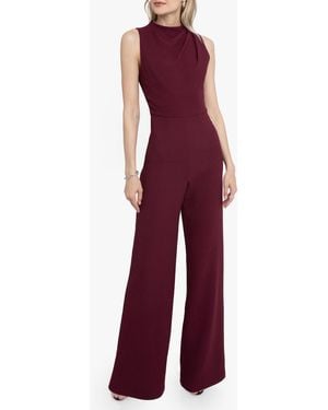 Black Halo Corrine Jumpsuit - Red