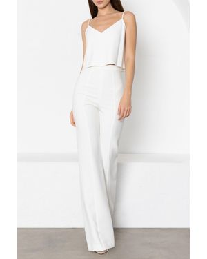 Black Halo Isabella Pant - White