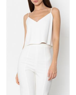 Black Halo Dixon Top - White