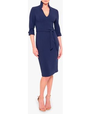 Black Halo Madeline Dress - Blue