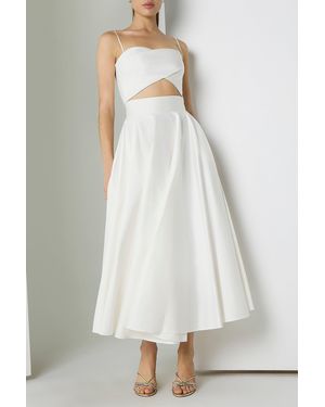 Black Halo Aysha 2pc Midi - White