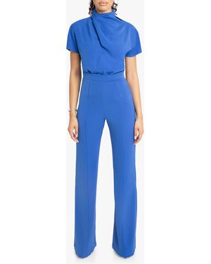 Black Halo Estella Jumpsuit - Blue