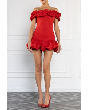 Black Halo Azari Mini Dress - Red