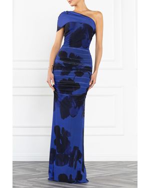 Black Halo Rosario Maxi Dress - Blue