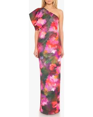 Black Halo Egan Gown - Red
