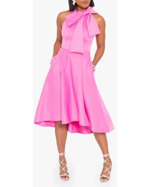 Black Halo Ara Cocktail Dress - Pink