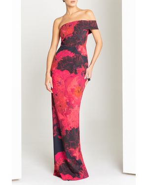 Black Halo Florin Gown - Pink