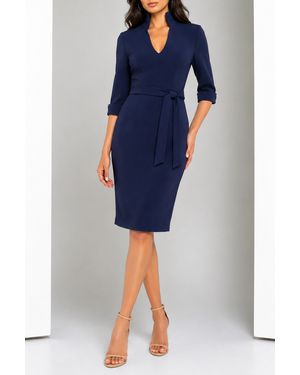 Black Halo Madeline Dress - Blue