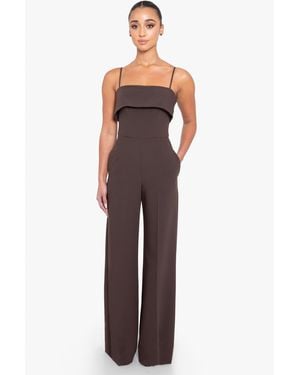 Black Halo Kaivon Jumpsuit - Brown