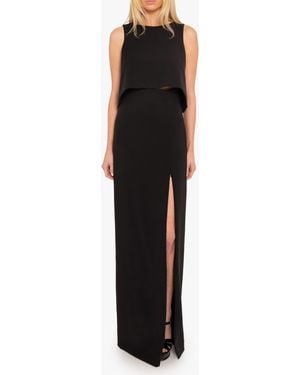 Black Halo Kacie Two Piece Maxi - Black