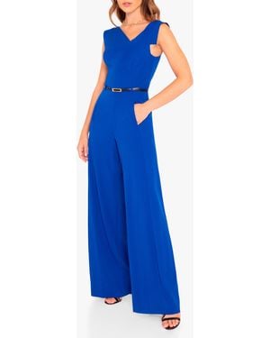 Black Halo Jackie Jumpsuit - Blue