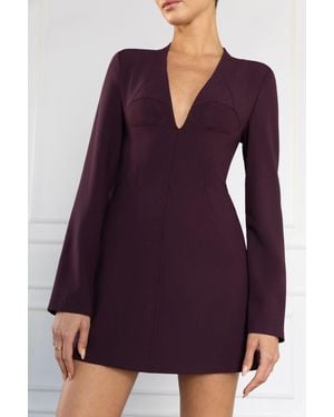 Black Halo Kenna Micro Mini Dress - Purple