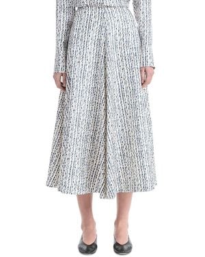 Altuzarra Varda Silk Skirt - Gray