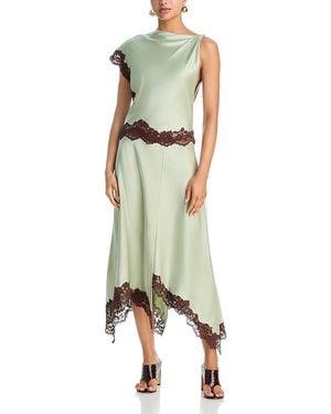 De La Vali Adriana Midi Dress - Green