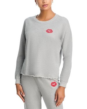 Aqua Tessa Pullover - Gray