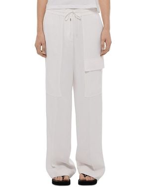 Helmut Lang Soft Cargo Pants - White