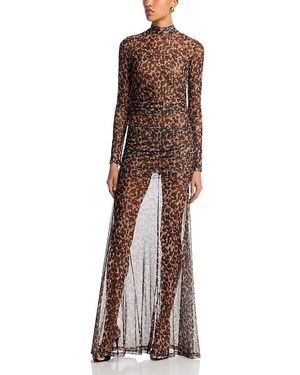 Black Halo Scarlett Gown - Brown