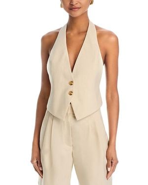 Ronny Kobo Lido Halter Vest - Natural