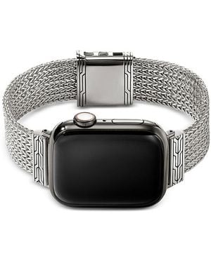 John Hardy Apple Watch Sterling Bracelet, 18Mm - Gray