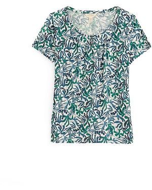 Seasalt Cornwall Appletree Scoop Neck Jersey T-Shirt - Blue