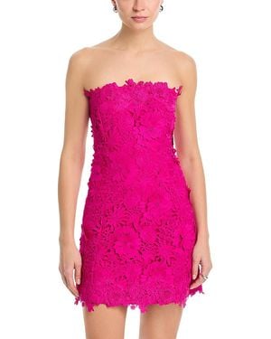Generation Love Lydia 3D Lace Dress - Pink