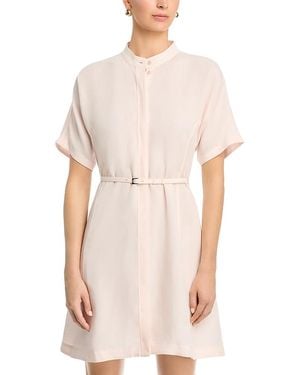 BOSS Dalinia Belted Shirtdress - White