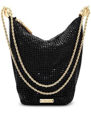 Cult Gaia Rue Cubic Zirconia Wristlet - Black