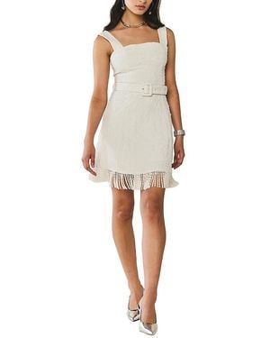 Eddy Sarah Bird Mini Dress - White