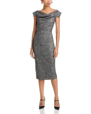 Black Halo Jacqueline Midi Dress - Multicolor