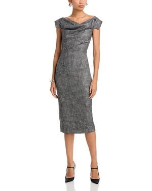 Black Halo Jacqueline Midi Dress - Multicolor