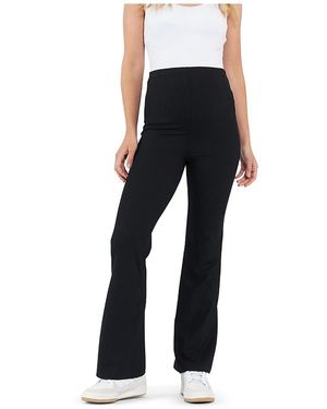 Ripe Maternity Jonah Rib Flare Pant - Black