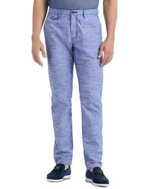 Robert Graham Dixton Heathered Woven Pants - Blue